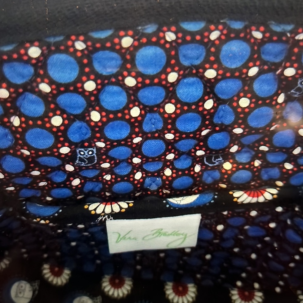 🎉 Host Pick-SALE- Vera Bradley Retired Nitr Owl Purse 🎉 - Picture 2 of 4